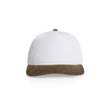 AS Colour Class Cord Two - Tone Cap | 1159 | AS Colour 1159 WHITE/WALNUT One Size