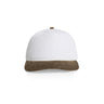 AS Colour Class Cord Two - Tone Cap | 1159 | AS Colour 1159 WHITE/WALNUT One Size