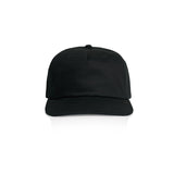 AS Colour Class Five Panel Cap | 1153 | AS Colour 1153 BLACK One Size 5 - Panel Caps