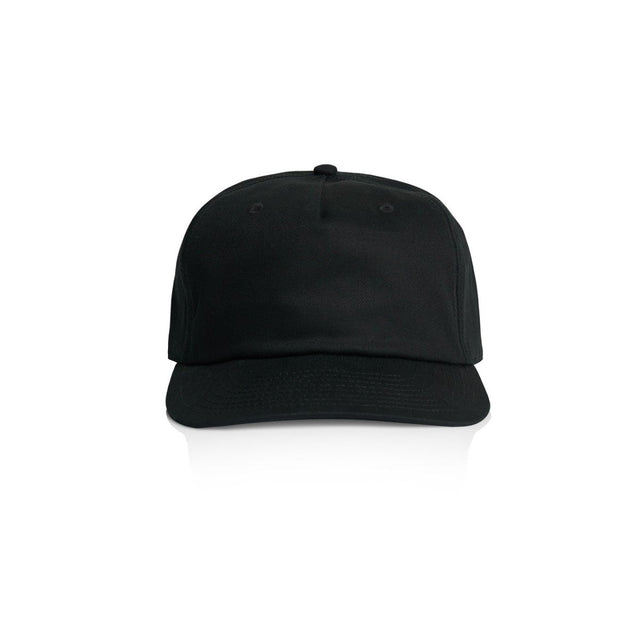 AS Colour Class Five Panel Cap | 1153 | AS Colour 1153 BLACK One Size 5 - Panel Caps
