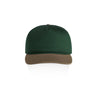 AS Colour Class Two - Tone Cap | 1154 | AS Colour 1154 FOREST/WALNUT One Size