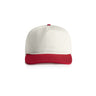 AS Colour Class Two - Tone Cap | 1154 | AS Colour 1154 NATURAL/CARDINAL One Size