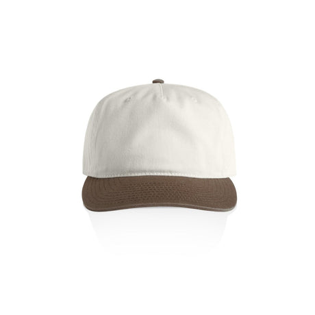 AS Colour Class Two - Tone Cap | 1154 | AS Colour 1154 NATURAL/WALNUT One Size