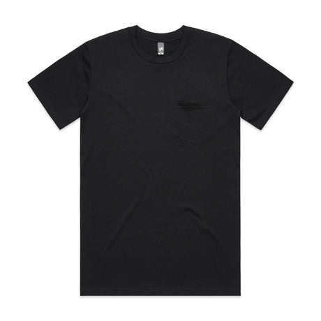 AS Colour Classic Pocket Tee | 5027 | AS Colour 5027 BLACK S