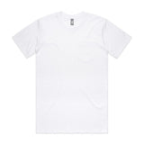 AS Colour Classic Pocket Tee | 5027 | AS Colour 5027 WHITE S