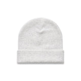 AS Colour Cuff Beanie | 1107 | AS Colour 1107 WHITE HEATHER One Size Beanies