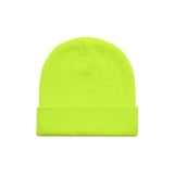 AS Colour Cuff Safety Beanie | 1107F | AS Colour 1107F SAFETY YELLOW One Size