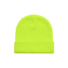 AS Colour Cuff Safety Beanie | 1107F | AS Colour 1107F SAFETY YELLOW One Size
