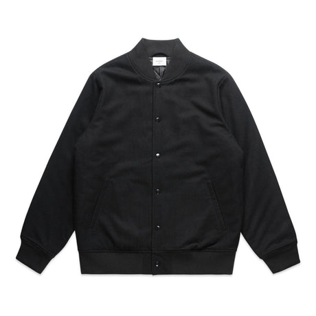 AS Colour Felt Bomber Jacket | 5512 | AS Colour 5512 BLACK S