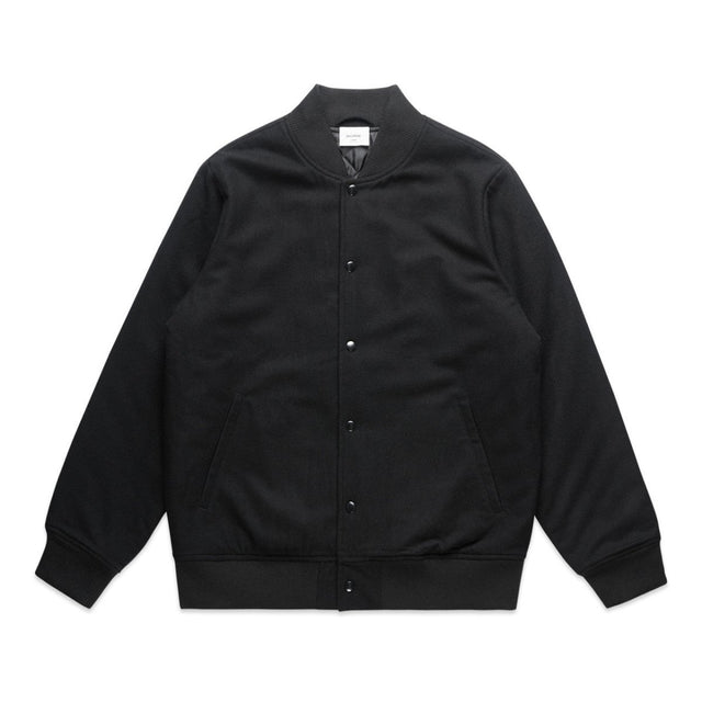 AS Colour Felt Bomber Jacket | 5512 | AS Colour 5512 BLACK S