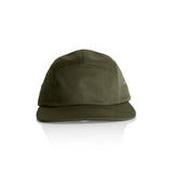 AS Colour Finn Five Panel Cap | 1103 | AS Colour 1103 ARMY One Size