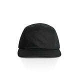 AS Colour Finn Five Panel Cap | 1103 | AS Colour 1103 BLACK One Size