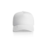 AS Colour Frame Foam Trucker Cap | 1161 | AS Colour 1161 WHITE One Size