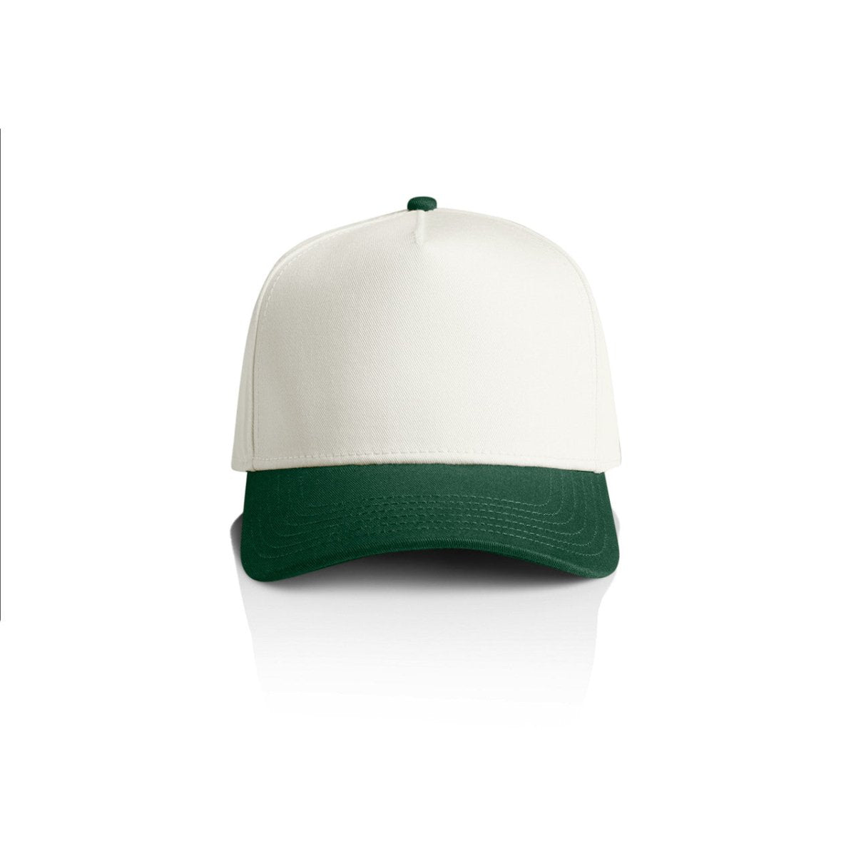 AS Colour Frame Two - Tone Cap | 1165 | AS Colour 1165 NATURAL/FOREST One Size Two - Tone Caps