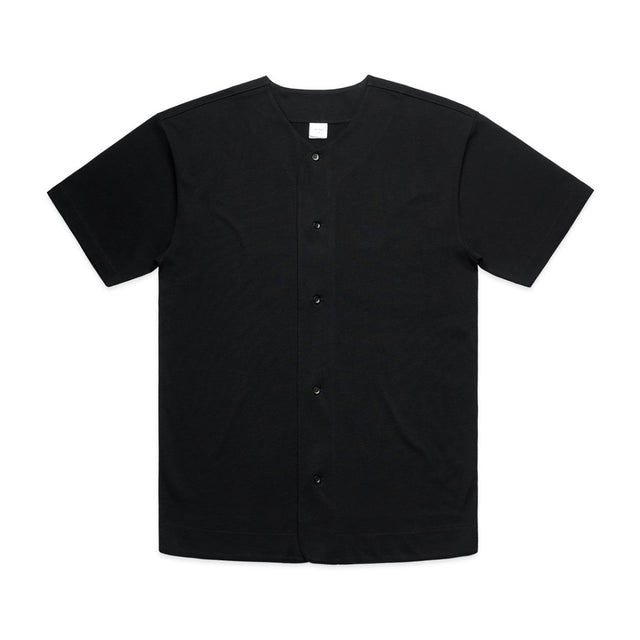 AS Colour Heavy Baseball Jersey | 5423 | AS Colour 5423 BLACK S
