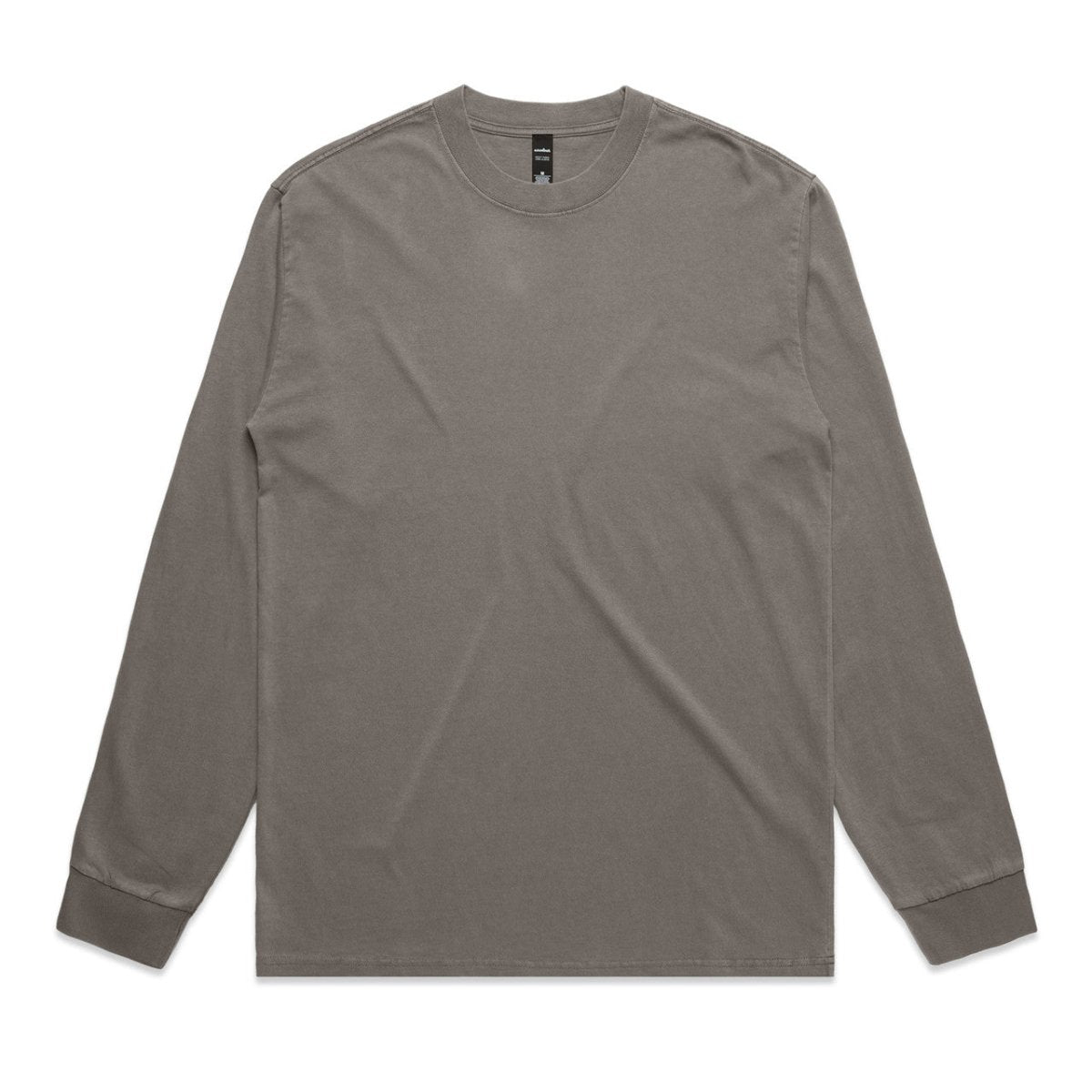 AS Colour Heavy Faded L/S Tee | 5083 | AS Colour 5083 FADED GREY S