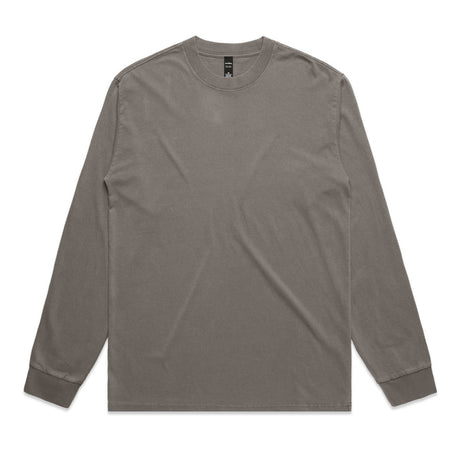 AS Colour Heavy Faded L/S Tee | 5083 | AS Colour 5083 FADED GREY S