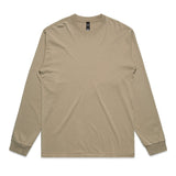AS Colour Heavy Faded L/S Tee | 5083 | AS Colour 5083 FADED KHAKI S