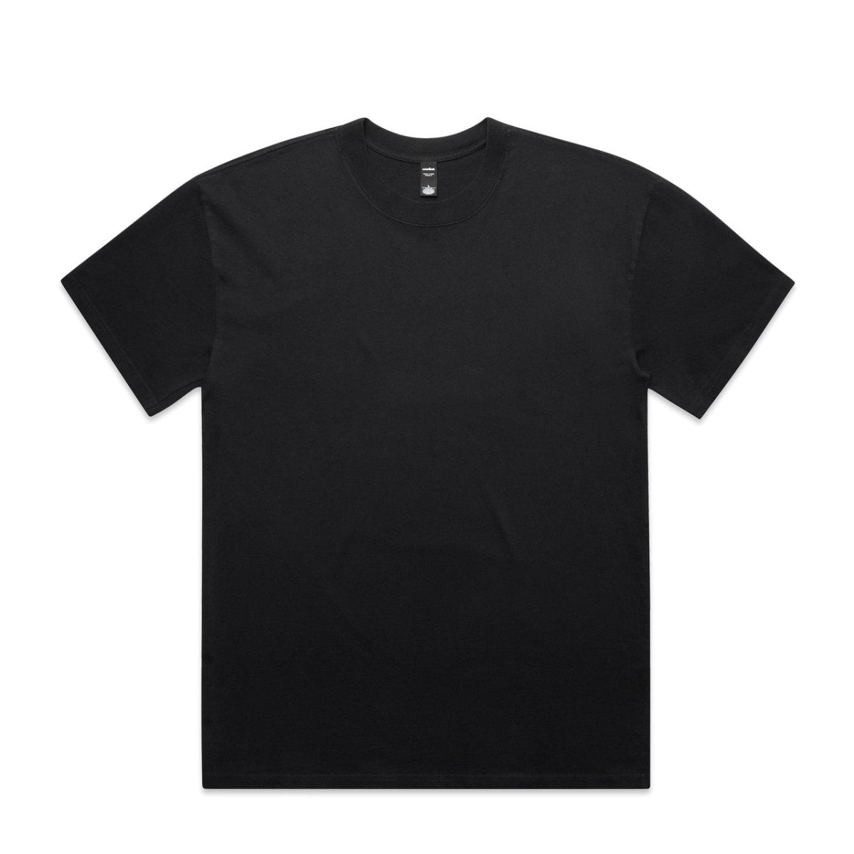 AS Colour Heavy Faded Minus Tee [ - 2\"] 5086 | AS Colour 5086 FADED BLACK S