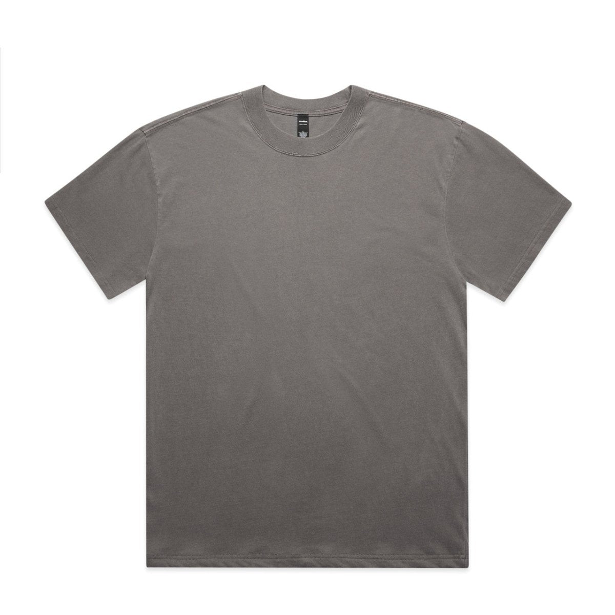 AS Colour Heavy Faded Minus Tee [ - 2\"] 5086 | AS Colour 5086 FADED GREY S