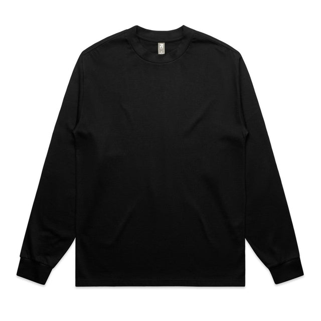 AS Colour Heavy L/S Tee | 5081 | AS Colour 5081 BLACK S