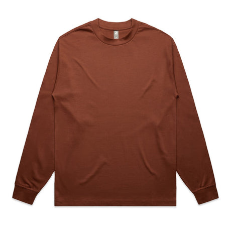 AS Colour Heavy L/S Tee | 5081 | AS Colour 5081 CLAY S