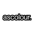 AS Colour Logo Sticker | 1516 | AS Colour 1516 BLACK One Size
