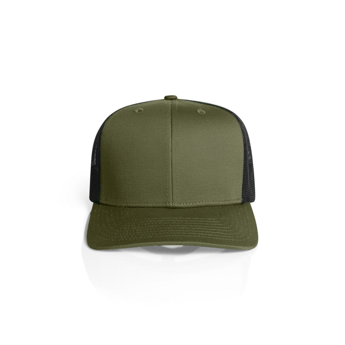 AS Colour Mesh Contrast Trucker Cap | 1191 | AS Colour 1191 ARMY/BLACK One Size