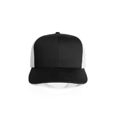 AS Colour Mesh Contrast Trucker Cap | 1191 | AS Colour 1191 BLACK/WHITE One Size