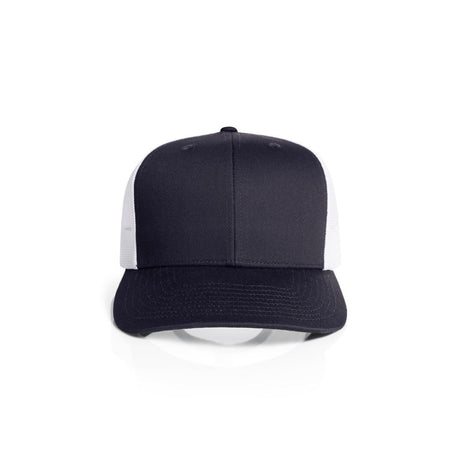 AS Colour Mesh Contrast Trucker Cap | 1191 | AS Colour 1191 INK BLUE/WHITE One Size