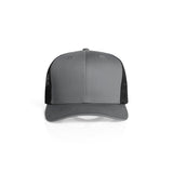 AS Colour Mesh Contrast Trucker Cap | 1191 | AS Colour 1191 SHADOW/BLACK One Size