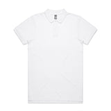 AS Colour Pique Polo | 5411 | AS Colour 5411 WHITE S