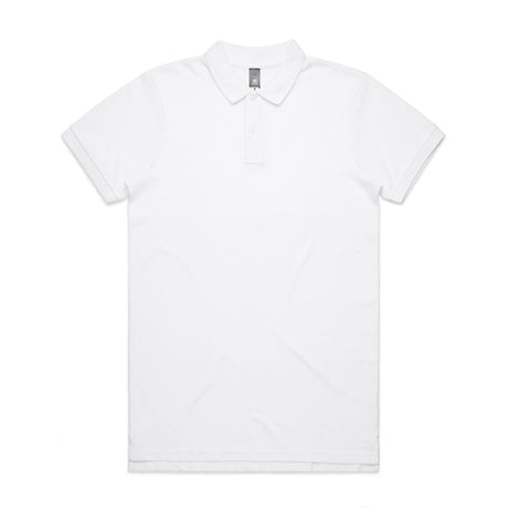 AS Colour Pique Polo | 5411 | AS Colour 5411 WHITE S