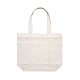 AS Colour Pocket Tote Bag | 1041 | AS Colour 1041 CREAM One Size