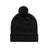AS Colour Pom Pom Beanie | 1124 | AS Colour 1124 BLACK One Size