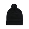 AS Colour Pom Pom Beanie | 1124 | AS Colour 1124 BLACK One Size