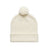 AS Colour Pom Pom Beanie | 1124 | AS Colour 1124 ECRU One Size