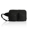 AS Colour Recycled Double Waist Bag | 1025 | AS Colour 1025 BLACK One Size