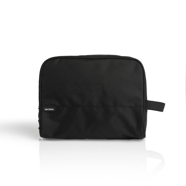 AS Colour Recycled Toiletry Bag | 1022 | AS Colour 1022 BLACK One Size