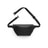 AS Colour Recycled Waist Bag | 1013 | AS Colour 1013 BLACK One Size