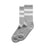 AS Colour Relax Stripe Socks (2 Pairs) | 1210 | AS Colour 1210 GREY MARLE/WHITE 4 - 8 US