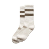 AS Colour Relax Stripe Socks (2 Pairs) | 1210 | AS Colour 1210 NATURAL/WALNUT 4 - 8 US