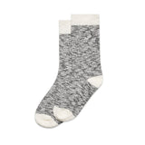 AS Colour Slub Socks (2 Pairs) | 1217 | AS Colour 1217 BLACK/NATURAL 4 - 8 US