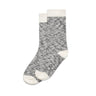 AS Colour Slub Socks (2 Pairs) | 1217 | AS Colour 1217 BLACK/NATURAL 4 - 8 US