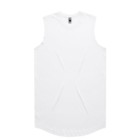 AS Colour Staple Curve Tank | 5091 | AS Colour 5091 WHITE S