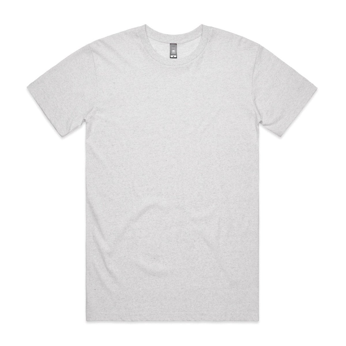 AS Colour Staple Heather Tee | 5001M | AS Colour 5001M WHITE HEATHER S