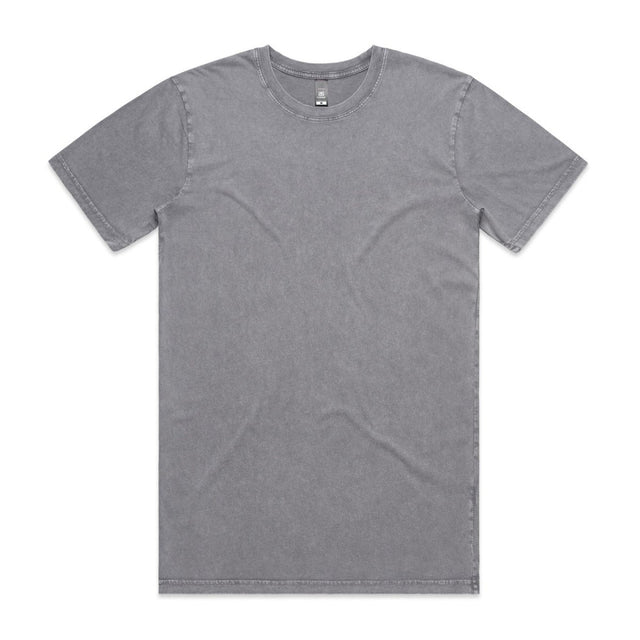 AS Colour Staple Stone Wash Tee | 5040 | AS Colour 5040 ASH STONE S