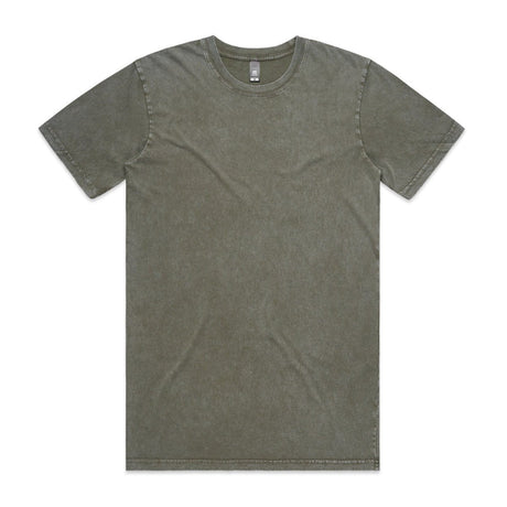 AS Colour Staple Stone Wash Tee | 5040 | AS Colour 5040 MOSS STONE S