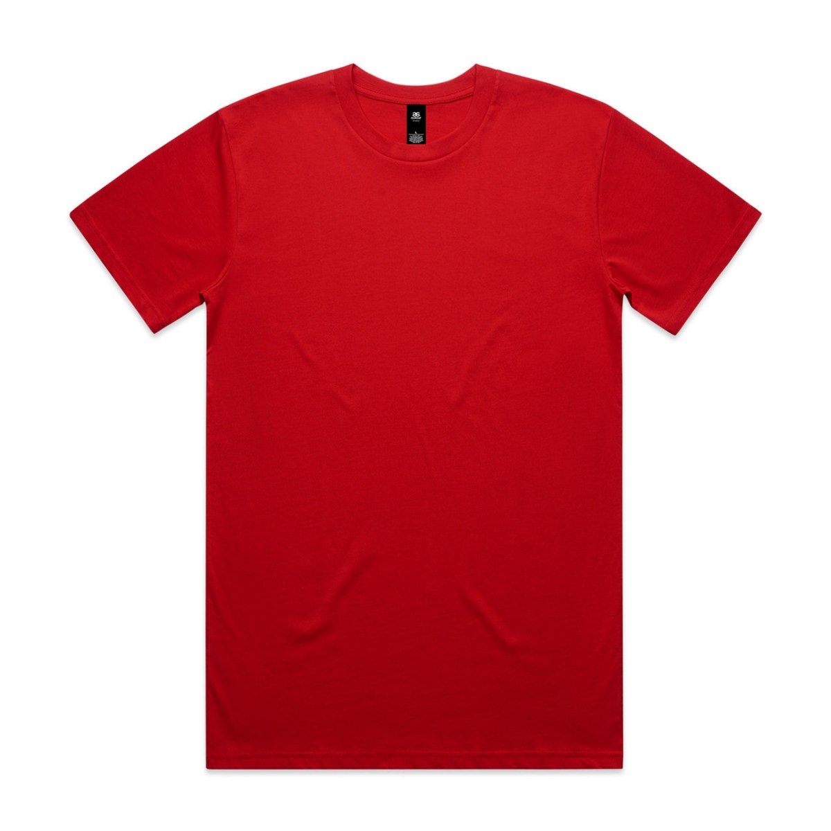 AS Colour Staple Tear Out Tee | 5001T | AS Colour 5001T RED XS