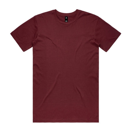 AS Colour Staple Tee | 5001 | AS Colour 5001 BURGUNDY XS
